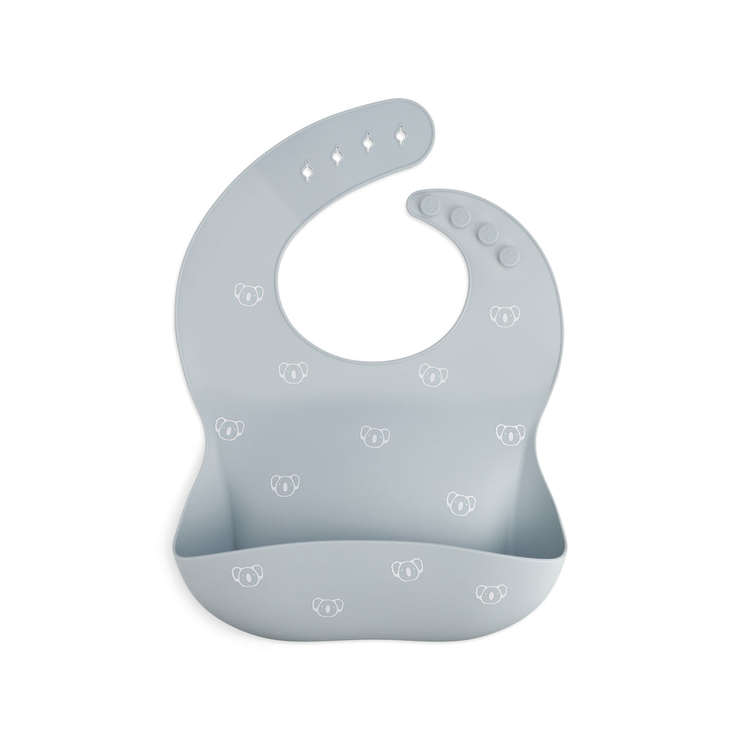 The Catcher - Koala Print Silicone Bib