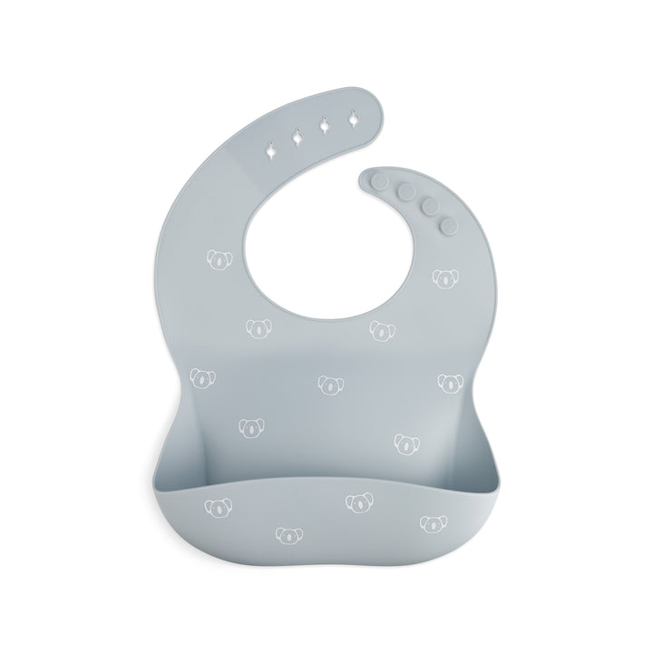 The Catcher - Koala Print Silicone Bib