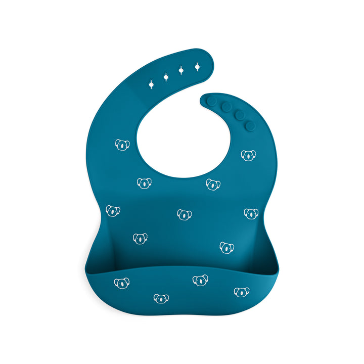 The Catcher - Koala Print Silicone Bib