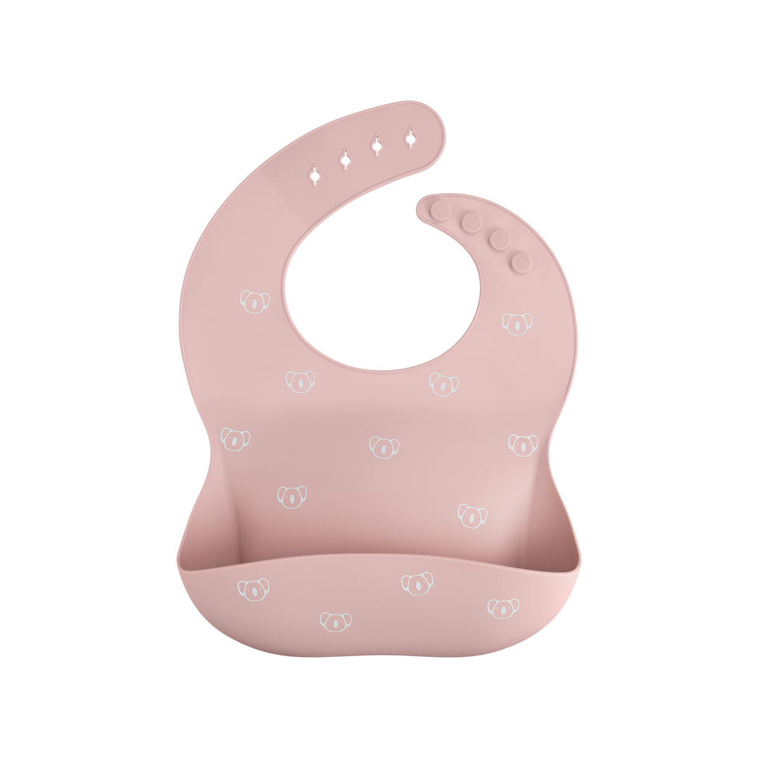 The Catcher - Koala Print Silicone Bib